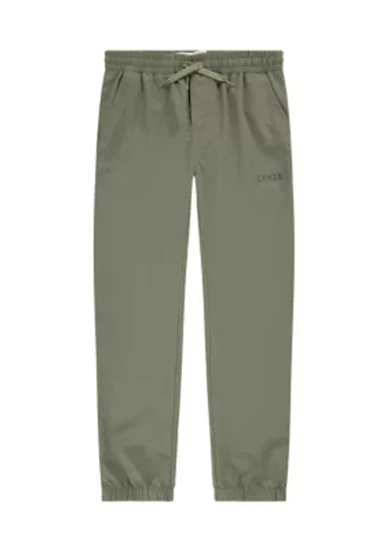 Boys 8-20 Twill Relaxed Joggers