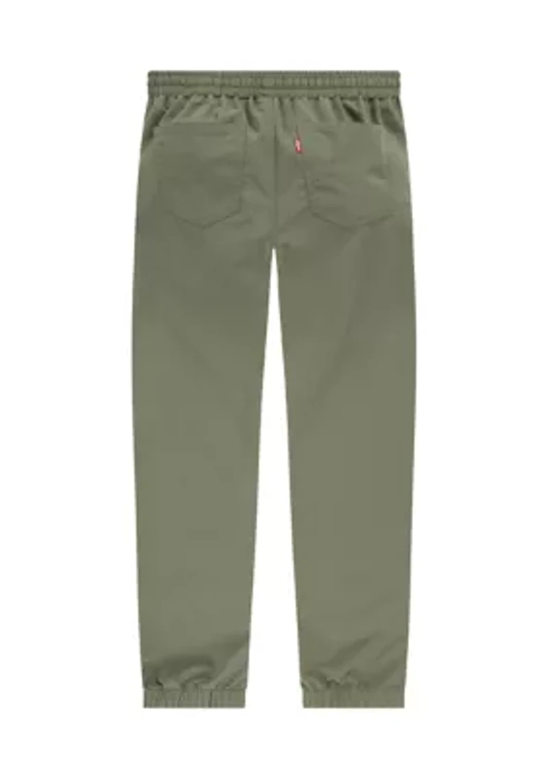 Boys 8-20 Twill Relaxed Joggers