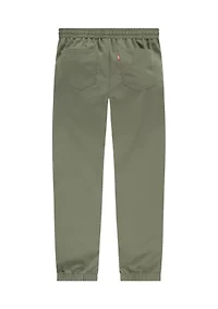 Boys 8-20 Twill Relaxed Joggers
