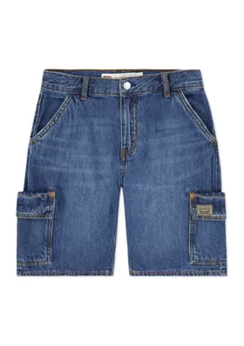 Boys 8-20 Denim Cargo Shorts