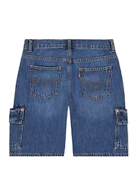 Boys 8-20 Denim Cargo Shorts
