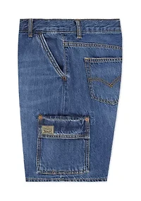 Boys 8-20 Denim Cargo Shorts