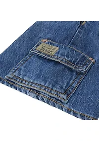 Boys 8-20 Denim Cargo Shorts