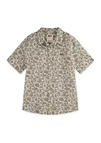 Boys 8-20 Short Sleeve Woven Shirt