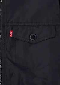 Boys 8-20 Short Sleeve Lined Bomber Jacket