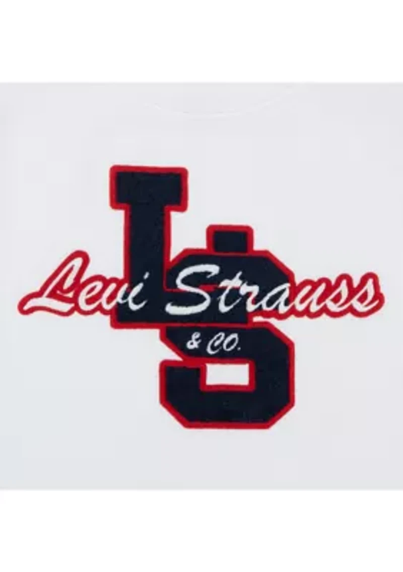 Boys 8-20 Collegiate Chest Logo Graphic T-Shirt