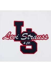 Boys 8-20 Collegiate Chest Logo Graphic T-Shirt