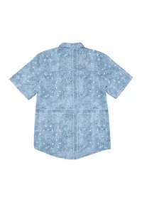 Boys 8-20 Jacquard  Woven Shirt