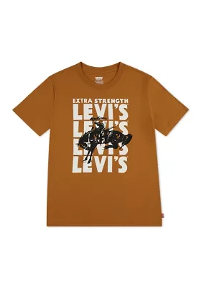 Boys 8-20 Short Sleeve Saddle Up Graphic T-Shirt