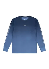 Boys 8-20 Ombré Metallic Logo Batwing T-Shirt
