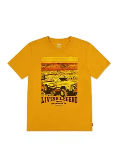 Boys 8-20 Big Rig Short Sleeve Graphic T-Shirt