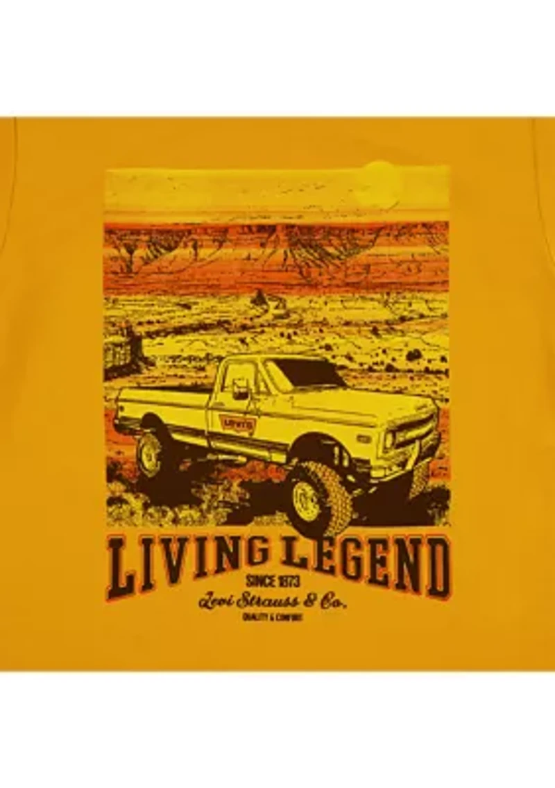 Boys 8-20 Big Rig Short Sleeve Graphic T-Shirt