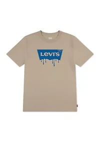 Boys 8-20 Long Sleeve Dipped Logo Graphic T-Shirt