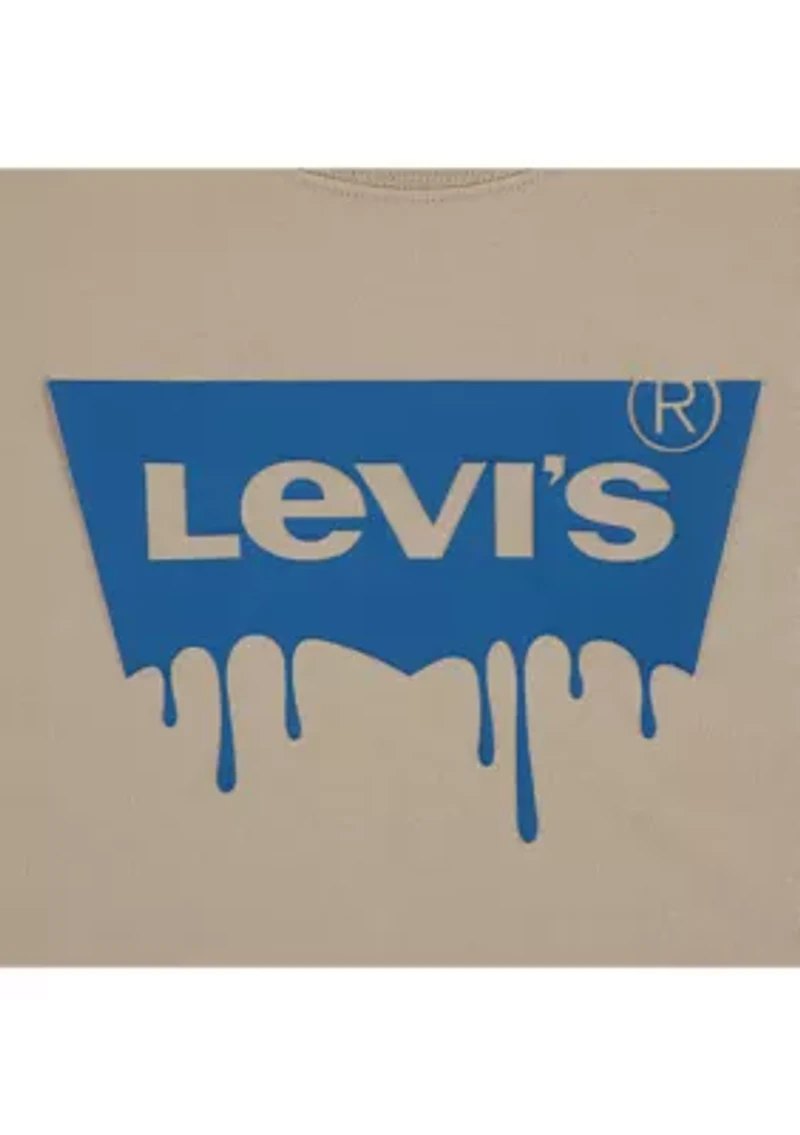 Boys 8-20 Long Sleeve Dipped Logo Graphic T-Shirt