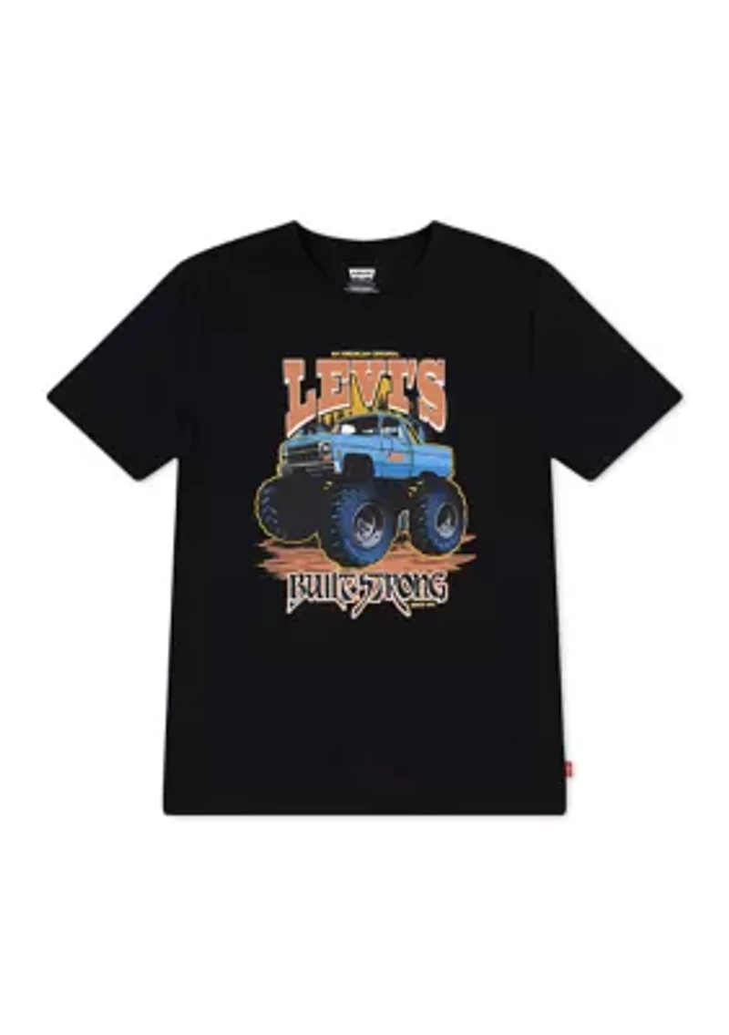 Boys 8-20 Short Sleeve Monster Truck Graphic T-Shirt