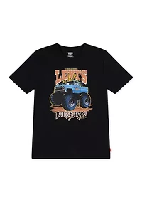Boys 8-20 Short Sleeve Monster Truck Graphic T-Shirt