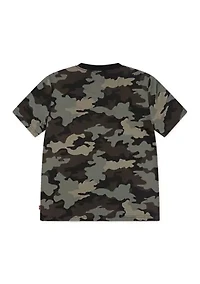 Boys 4-7 Short Sleeve Camouflage T-Shirt