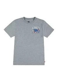 Boys 8-20 Skateboarding Skeleton Graphic T-Shirt