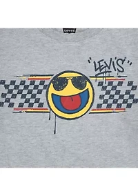 Boys 8-20 Smiley Racing Twofer Long Sleeve T-Shirt