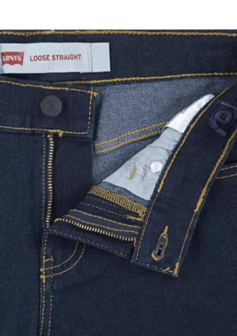 Boys 8-20 Loose Straight Leg Jeans