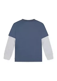 Boys 8-20 Muscle Car 2Fer Graphic T-Shirt