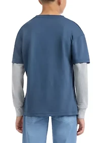 Boys 8-20 Muscle Car 2Fer Graphic T-Shirt