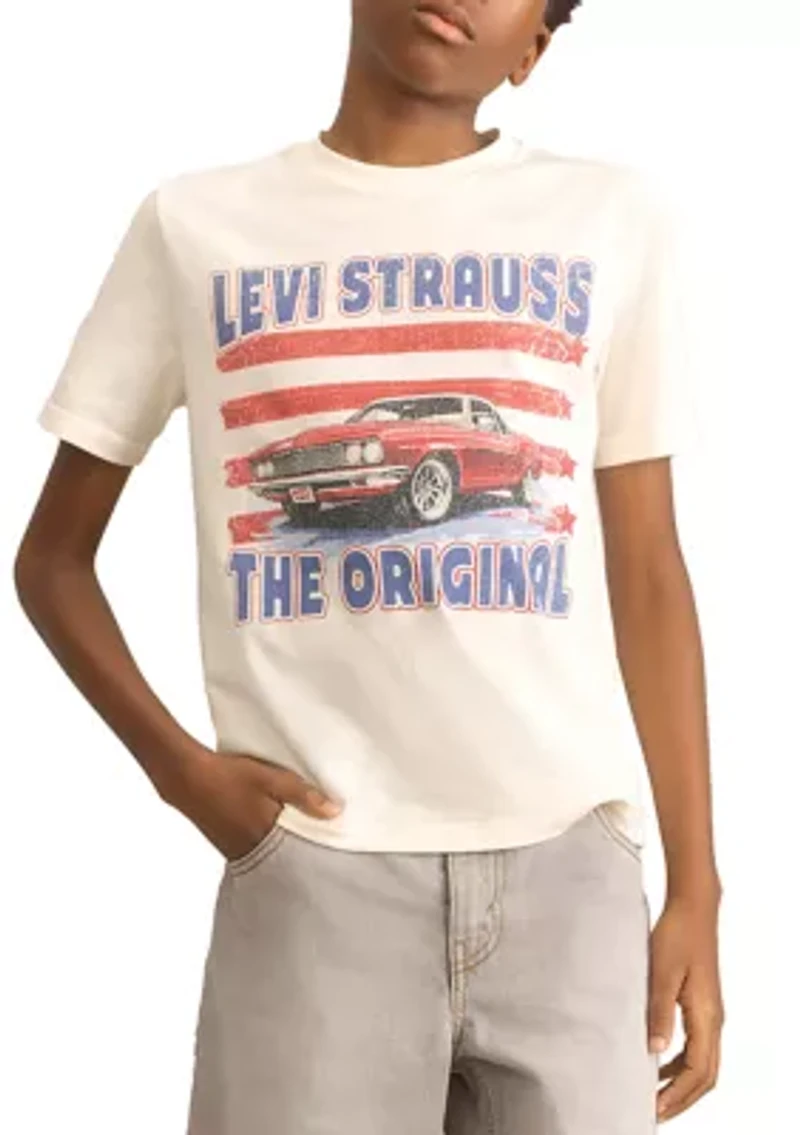 Boys 8-20 American Muscle Shirt