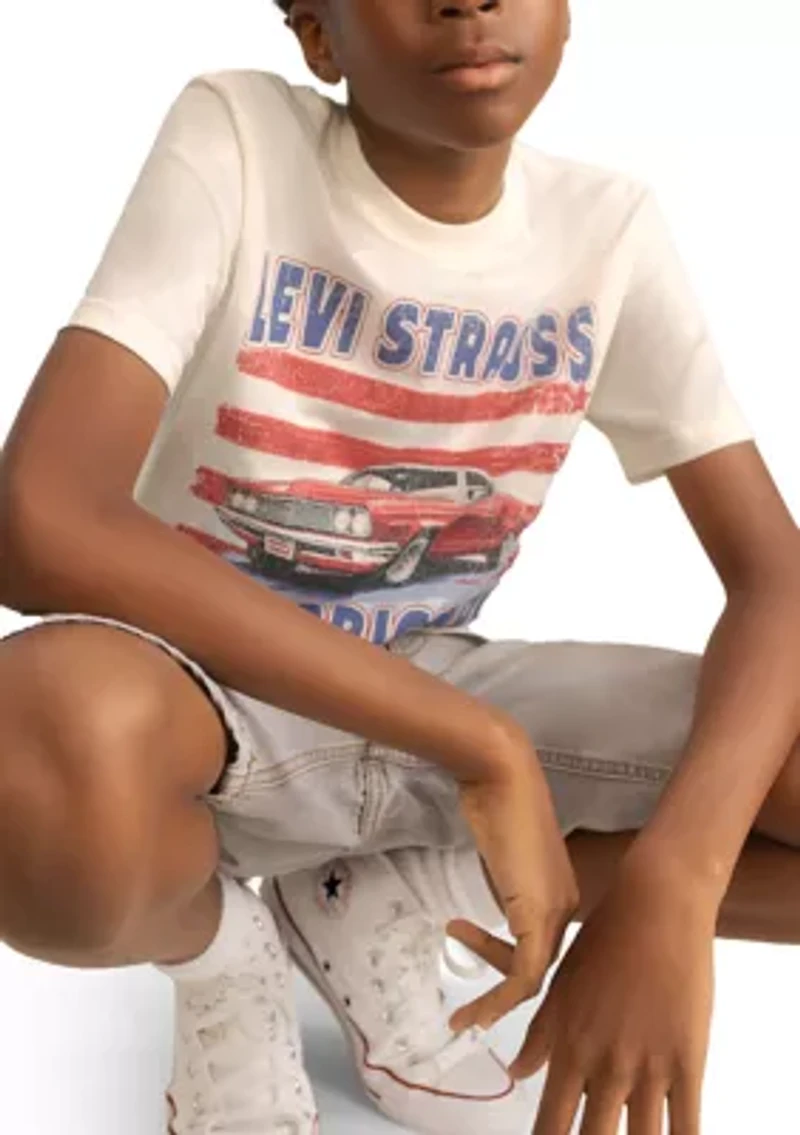 Boys 8-20 American Muscle Shirt