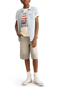 Boys 8-20 American Muscle Shirt