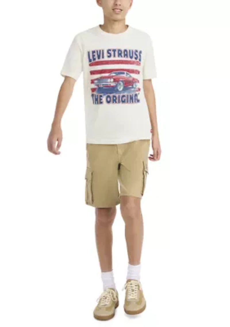 Boys 8-20 American Muscle Shirt