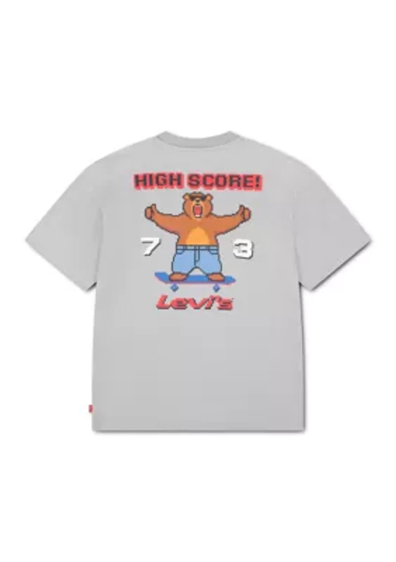 Boys 8-20 Pixelated Bear T-Shirt