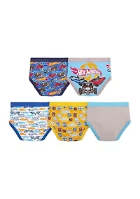 Boys 4-7 Cotton Underwear - 5 Pack