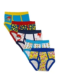 Boys 4-7 Pokemon Underwear - 5 Pack