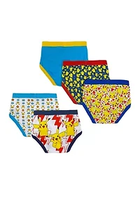 Boys 4-7 Pokemon Underwear - 5 Pack