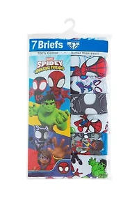 Toddler Boys Spidy and Friends Underwear - 7 Pack