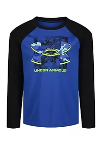 Boys 4-7 Camo Box Graphic T-Shirt