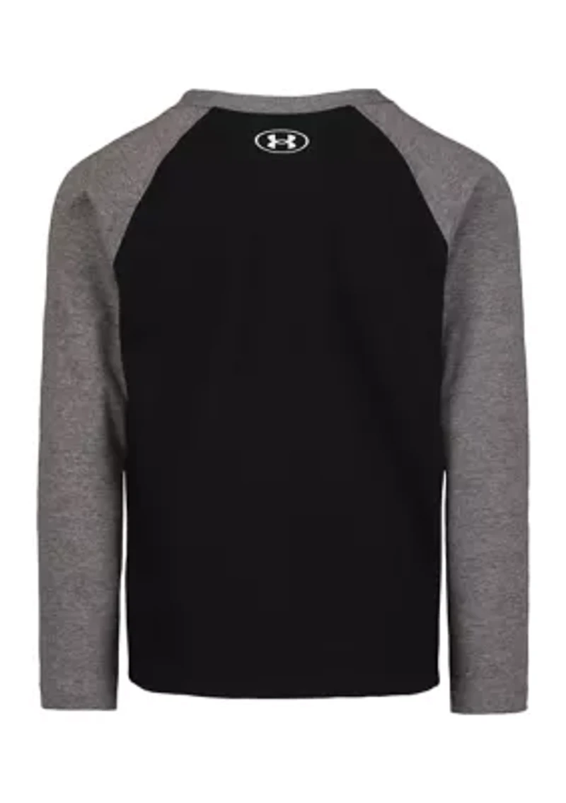 Boys 4-7 Wordmark Raglan Graphic T-Shirt
