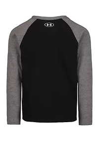 Boys 4-7 Wordmark Raglan Graphic T-Shirt