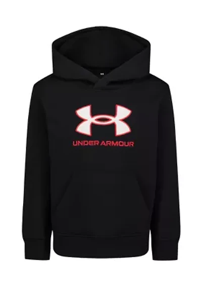 Boys 4-7 Rival Quilted Logo Hoodie