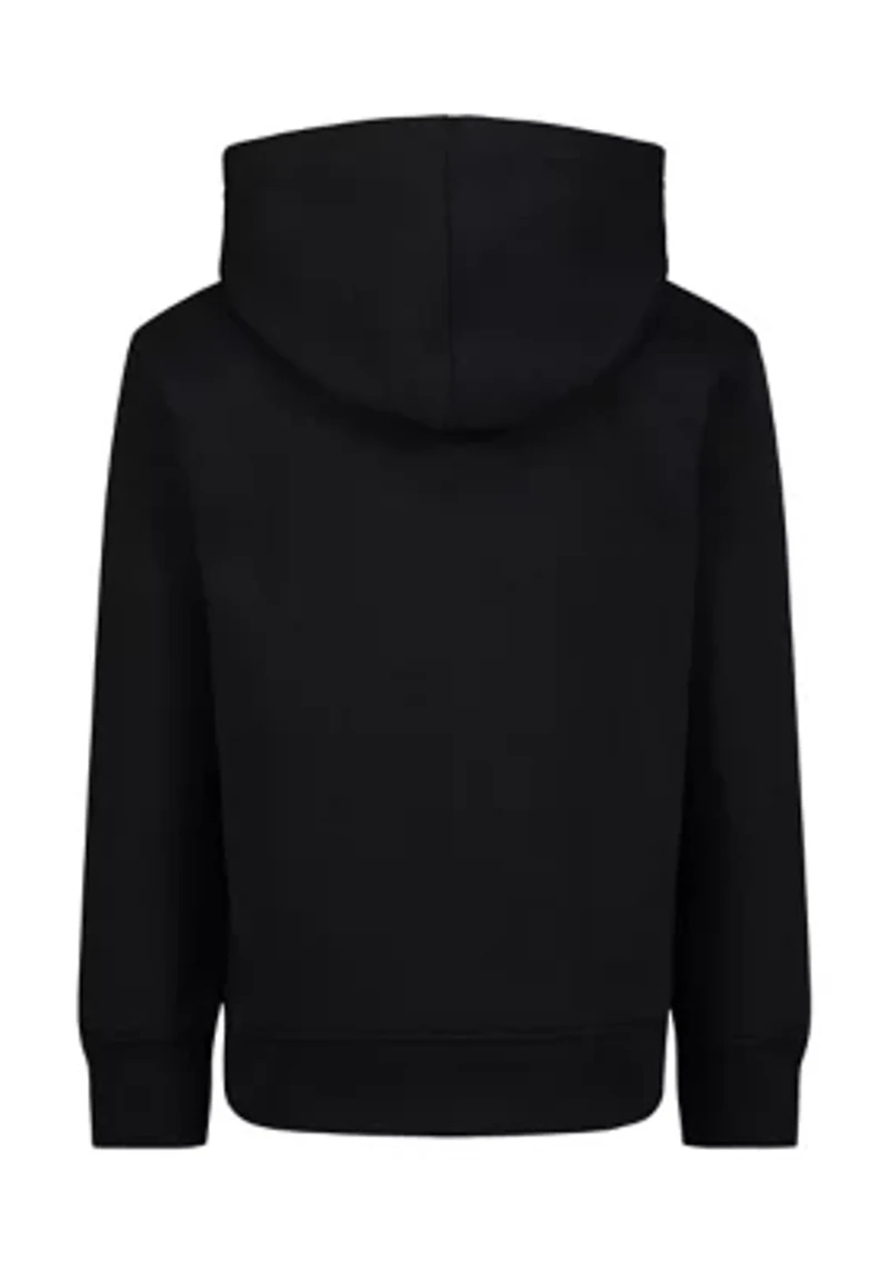 Boys 4-7 Rival Quilted Logo Hoodie