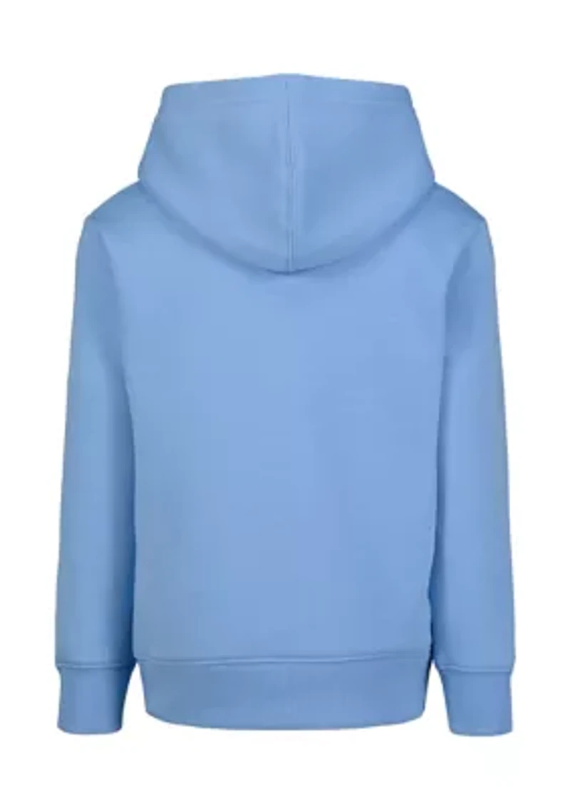 Boys 4-7 Rival Quilted Logo Graphic Hoodie