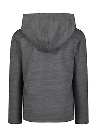 Boys 4-7 Wordmark Twist Mesh Graphic Hoodie