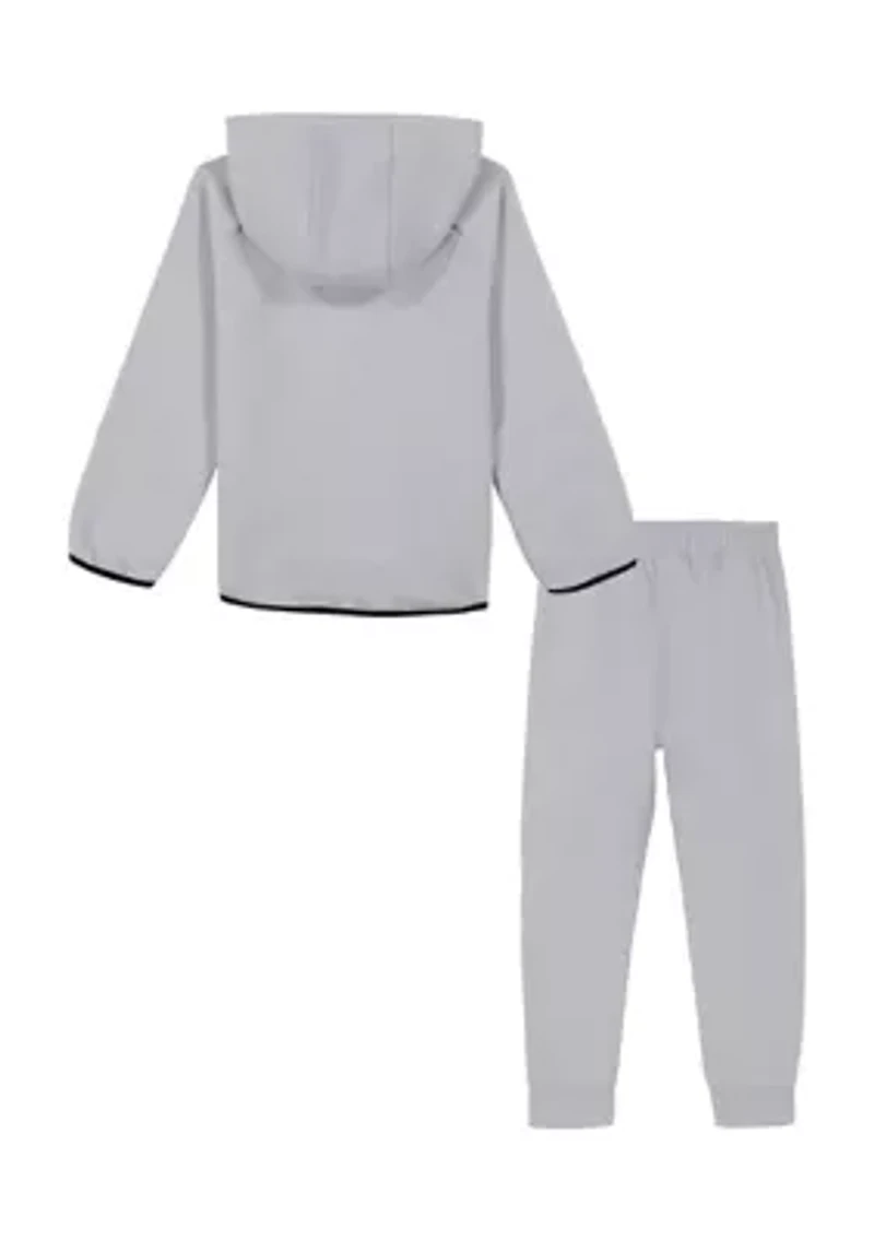 Boys 4-7 Unstoppable Knit Full Zip Hoodie and Joggers Set
