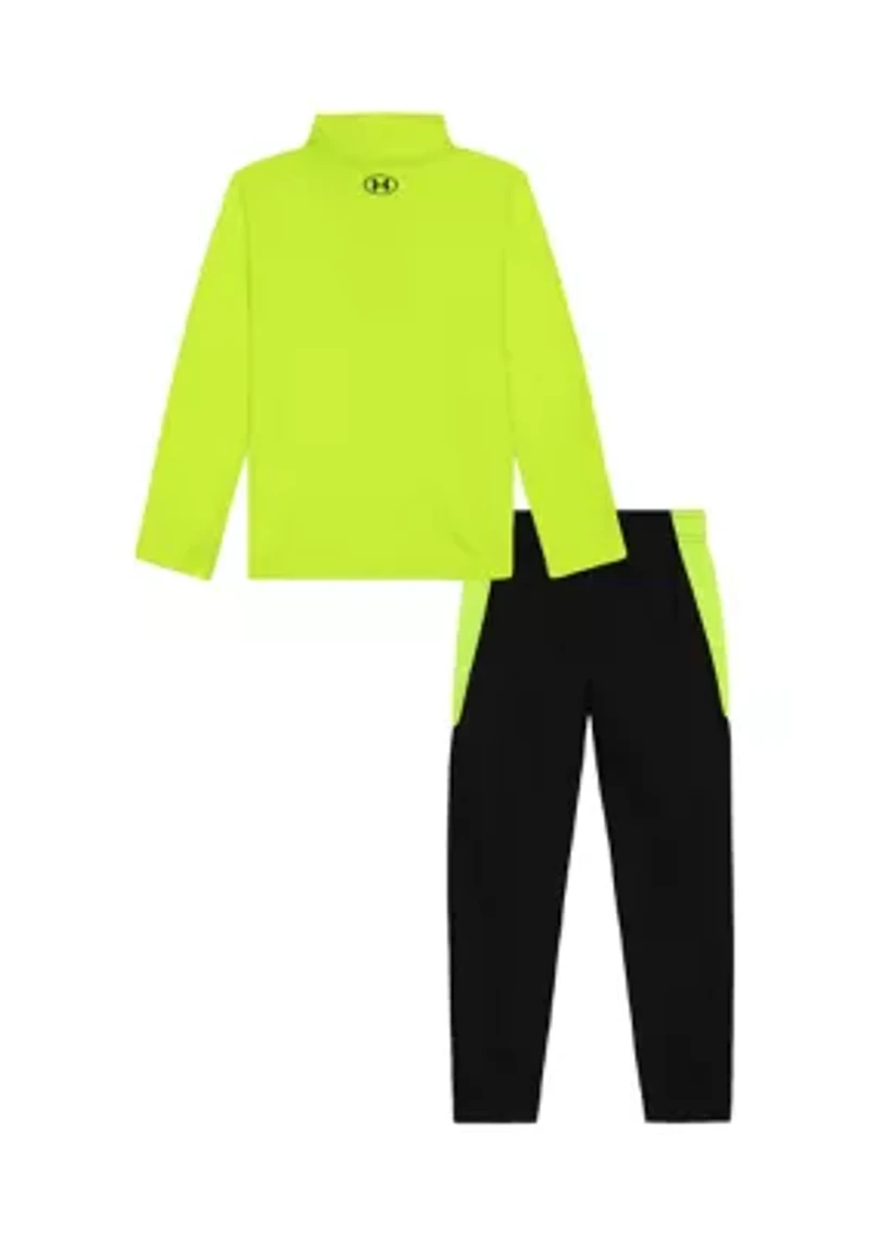 Boys 4-7 UA Tech Quarter Zip Set