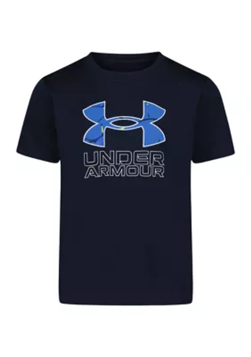 Boys 4-7 Core Logo Tech Short Sleeve Tee