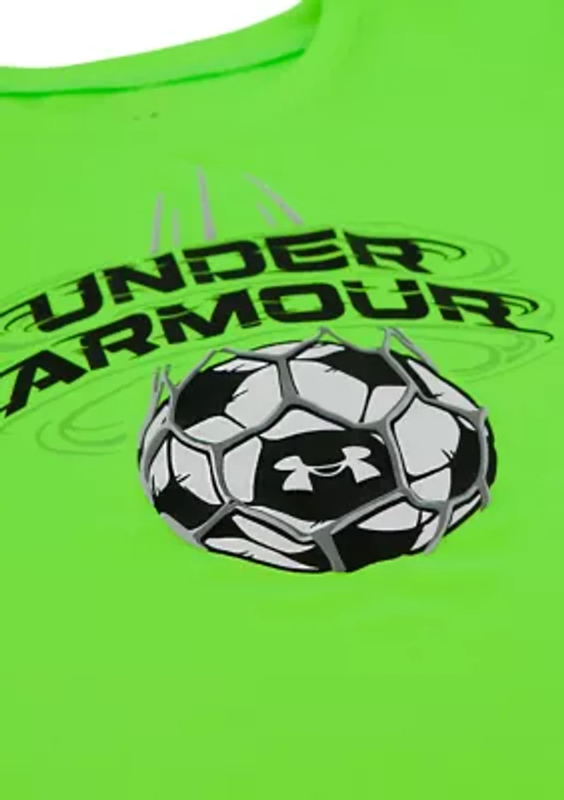 Little Kids 4-7 Short Sleeve Soccer T-Shirt