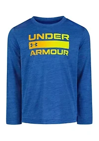 Boys 4-7 Long Sleeve UA Logo Graphic T-Shirt