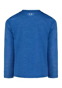 Boys 4-7 Long Sleeve UA Logo Graphic T-Shirt