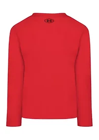 Boys 4-7 Long Sleeve Baseball Graphic T-Shirt