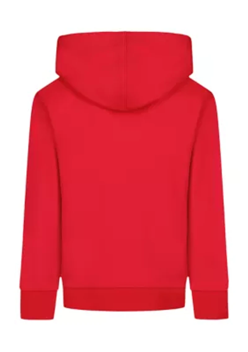 Boys 4-7 Fleece Logo Hoodie